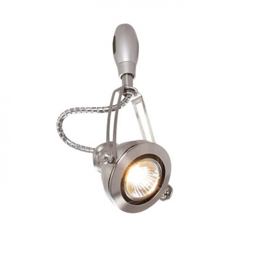 Светильник трековый Odeon Light Breta 3807/1B никель GU10 50W