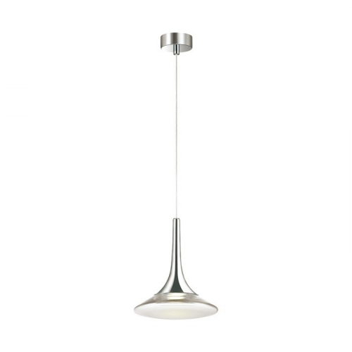 Светильник подвесной Odeon Light Fozzi 4096/1 хром/прозрачный GU10 50W