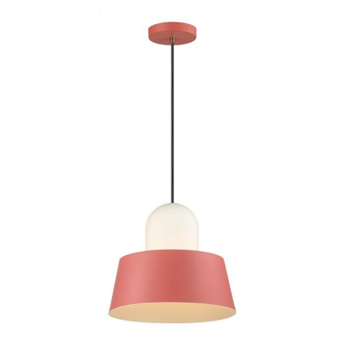Светильник подвесной Odeon Light Alur 4140/1 красный Е27 60W