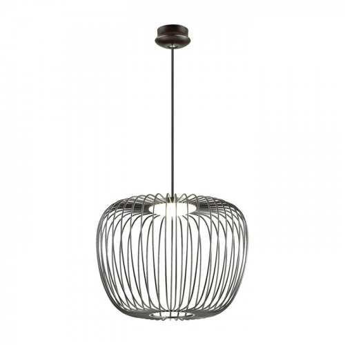 Светильник подвесной светодиодный Odeon Light Ulla 4106/7L черный 7W