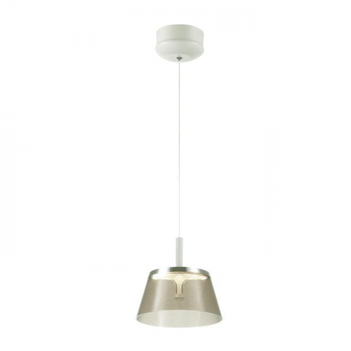 Светильник подвесной светодиодный Odeon Light Abel 4109/7L хром/дымчатый 7W