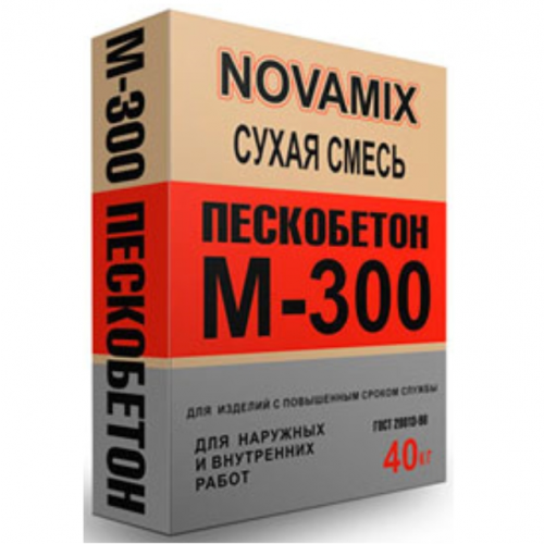 Novamix М300, 40 кг, Пескобетон