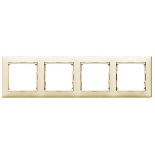 Legrand Valena 774354 (слоновая кость), рамка декоративная четырехместная