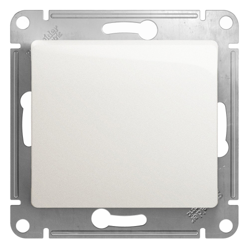 Переключатель встраиваемый Schneider Electric Glossa GSL000661 одноклавишный перламутр