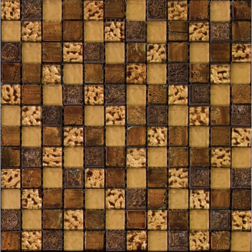 Мозаика из стекла, мрамора и агломерата Natural Inka BDA-2308
