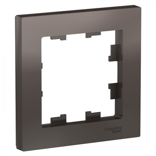 Schneider Electric AtlasDesign ATN000601 (мокко), рамка на 1 пост