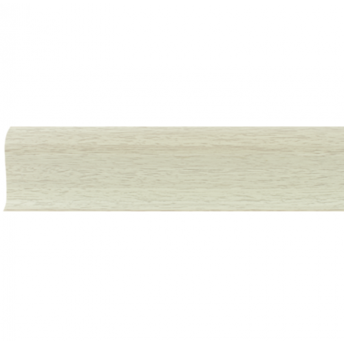 Плинтус ПВХ Line Plast L065 клён светлый 2500х58х22 мм