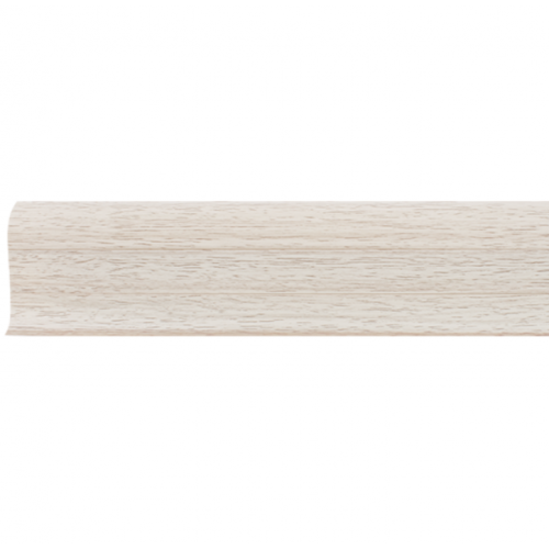 Плинтус ПВХ Line Plast L064 клён белый 2500х58х22 мм