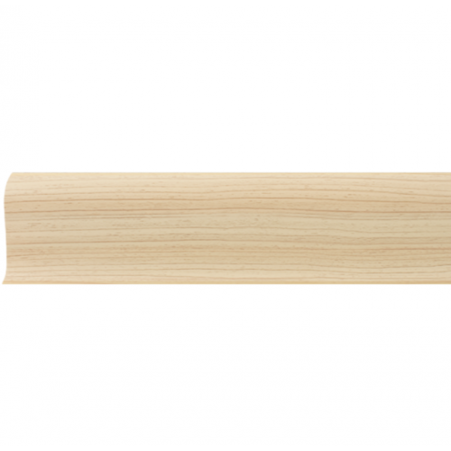 Плинтус ПВХ Line Plast L005 клён 2500х58х22 мм
