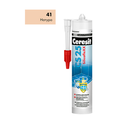 Ceresit CS 25 41, 280 мл, Затирка-герметик санитарная