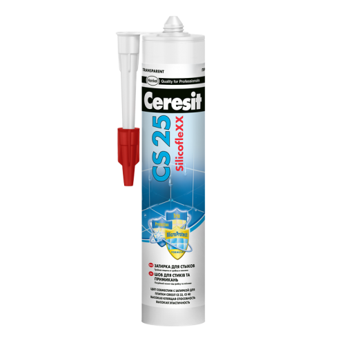 Ceresit CS 25 52, 280 мл, Затирка-герметик санитарная