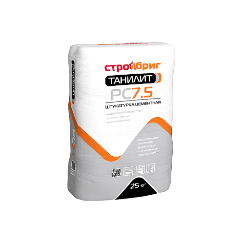 Стройбриг Танилит PC7.5, 25 кг, Штукатурка цементная