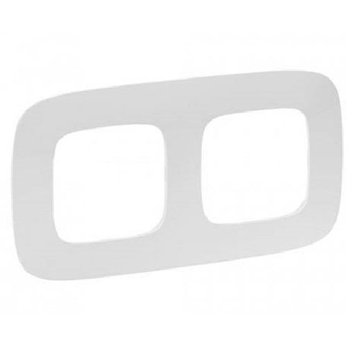 Legrand Valena Allure 754302, рамка на 2 поста (белая)