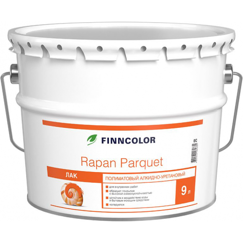 Finncolor Rapan Parquet, 2.7 л, Лак паркетный полуматовый