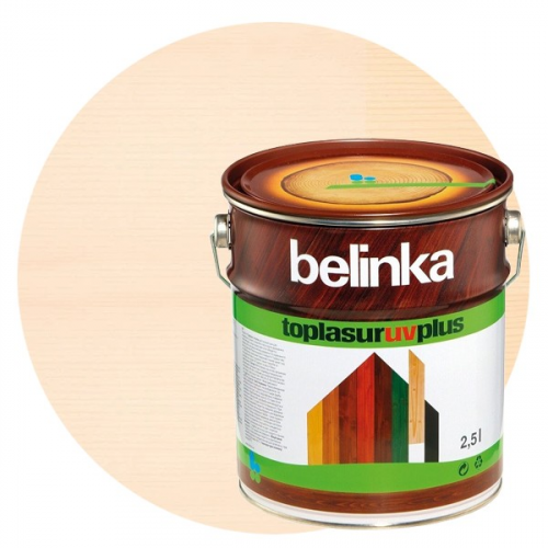 Пропитка для древесины Belinka Toplasur №11 Белая 2.5 л