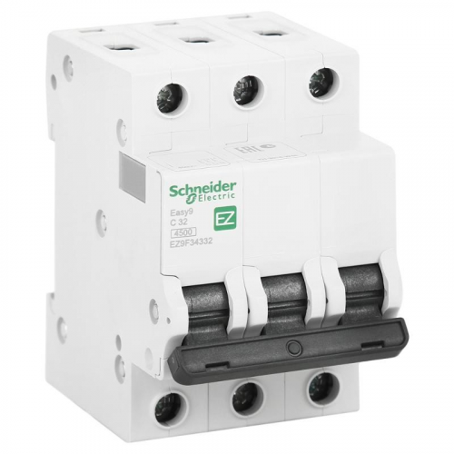 Автоматический выключатель Schneider Electric EASY 9 3П C 32А 4.5кА