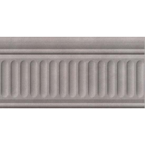 Бордюр Kerama Marazzi Александрия 19033\3F серый 9.9х20 см
