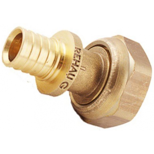 Rehau, 25-G 3/4″, Переходник латунный с накидной гайкой
