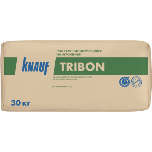 Стяжка пола самовыравнивающаяся Knauf Трибон 30 кг