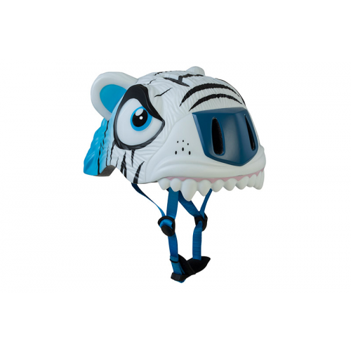 Детский шлем Crazy Safety White Tiger 2017 collection белый тигр