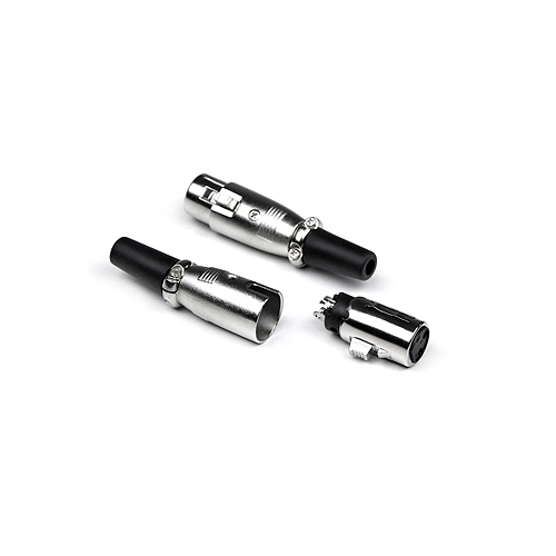 Invotone XLR3F200 разъём кабельный XLR 3Pin Female (мама) под пайку металл