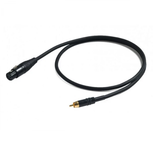Микрофонный кабель, длина 3 м, разъемы XLR3F - RCA - PROEL CHLP270LU3