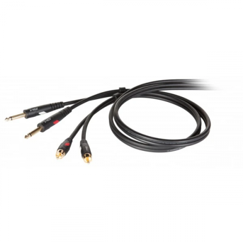 DIE HARD DHG535LU5 аудио кабель 2х 6.3 джек моно 2х RCA (папа) длина 5 м