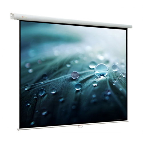 Экран настенный с ручным приводом ViewScreen Lotus WLO-4307, 4:3, 183"