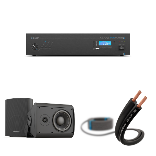 Комплект на настенных колонках 5K Audio M243-NF4TBl(15)