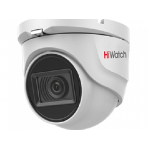 Hiwatch DS-T503(C) (6 мм) 5Мп купольная HD-TVI-видеокамера с EXIR-подсветкой до 30м с фиксированным объективом 6 мм