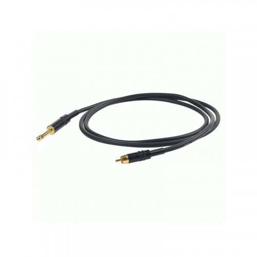 PROEL CHLP220LU3 аудио кабель, 6.3 джек моно RCA (папа), длина - 3 м
