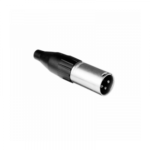 AMPHENOL AC3M разъём кабельный XLR 3Pin male (папа) под пайку металл