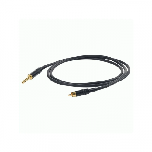 PROEL CHLP220LU15 аудио кабель, 6.3 джек моно RCA (папа), длина - 1.5 м