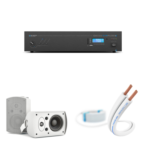Комплект на настенных потолочных колонках 5K Audio M123-RF5(6)
