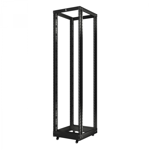 Cabeus RA-42U-1000-BK открытая стойка 42U двухрамная, усиленная цвет черный