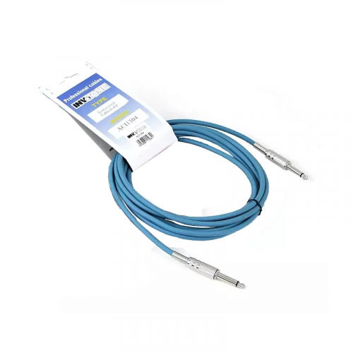 INVOTONE ACI1302 B инструментальный кабель mono jack 6,3 mono jack 6,3 длина 2м (синий)