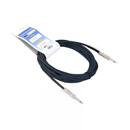 INVOTONE ACI1004 BK инструментальный кабель mono jack 6,3 mono jack 6,3 длина 4м (черный)