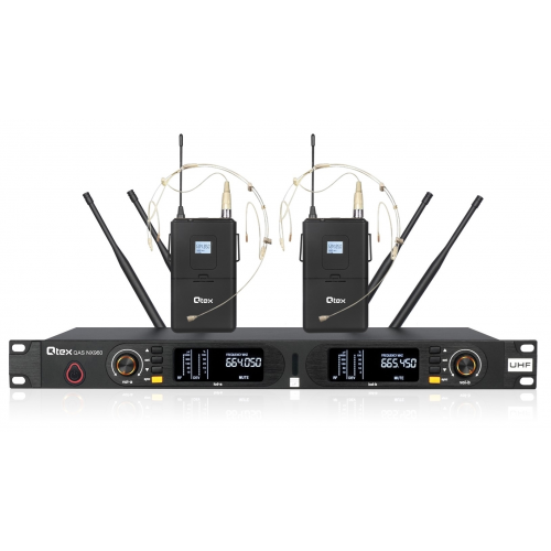 Qtex QAS NX960HS радиосистема с двумя головными гарнитурами