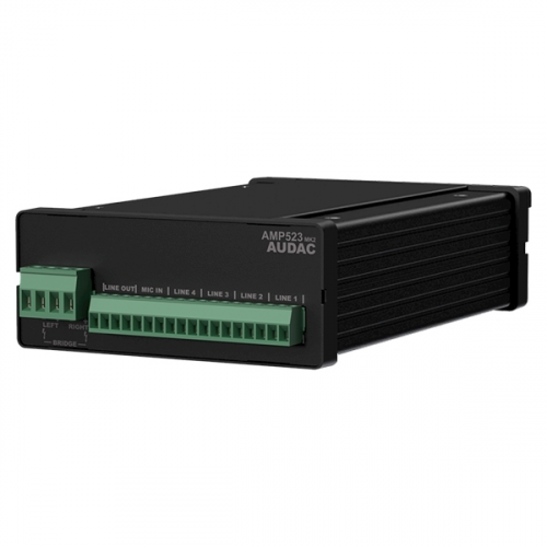 Двухканальный усилитель-микшер Audac AMP523MK2