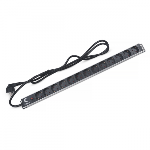 Блок евророзеток для 19" шкафов Cabeus PDU-13P-F-2EU