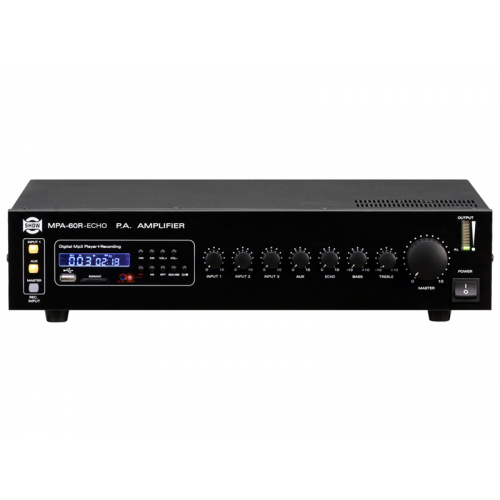 SHOW MPA-60R трансформаторный микшер усилитель с MP3