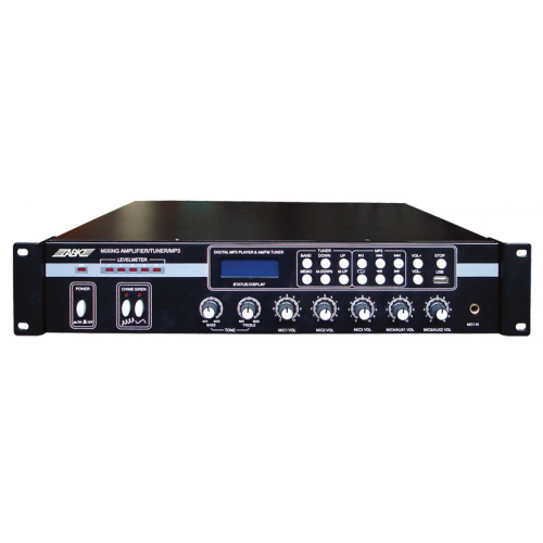 ABK PA-2306 микшер усилитель с MP3/FM