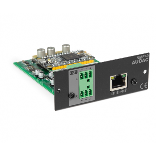 Audac NMP40 модуль профессионального потокового сетевого проигрывателя для шасси XMP44