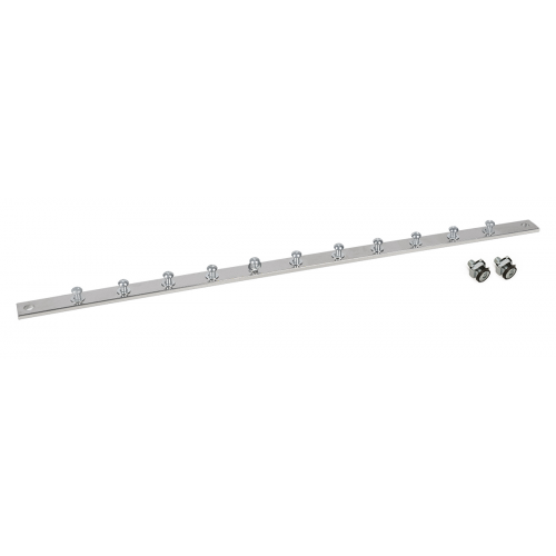 Медная шина заземления 19" Cabeus CGB-1U-19