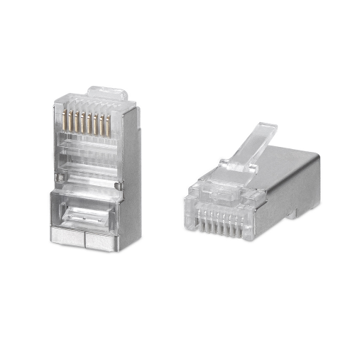 Cabeus 8P8C-SH коннектор RJ-45 экранированный категория 5e универсальный