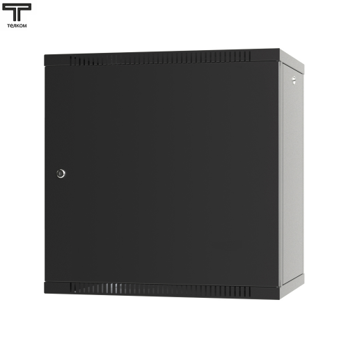 Рэковый шкаф, закрытый ТЕЛКОМ TL-12.6.4-M.9005, 12U, металлический
