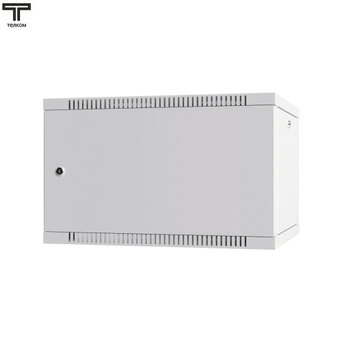 Рэковый шкаф, закрытый ТЕЛКОМ TL-6.6.3-M, 6U, металлический