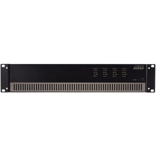 Двухканальный трансляционный усилитель мощности на 4x120 Вт - Audac CAP412