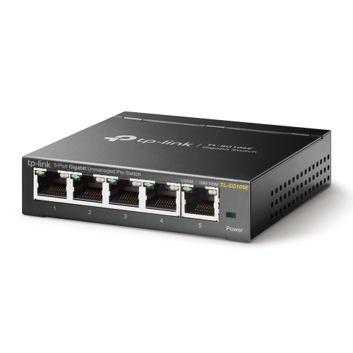 Unmanaged Pro гигабитный 5-портовый коммутатор TP-LINK TL-SG105E