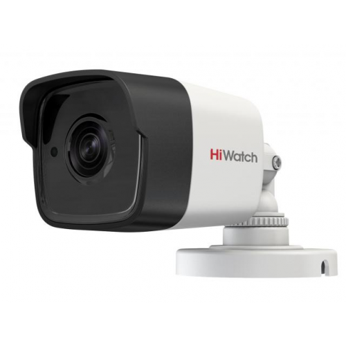 Hiwatch DS-T500 (C) (3,6 мм) 5Мп уличная цилиндрическая HD-TVI камера с EXIR-подсветкой до 30м с фиксированным объективом 3,6 мм